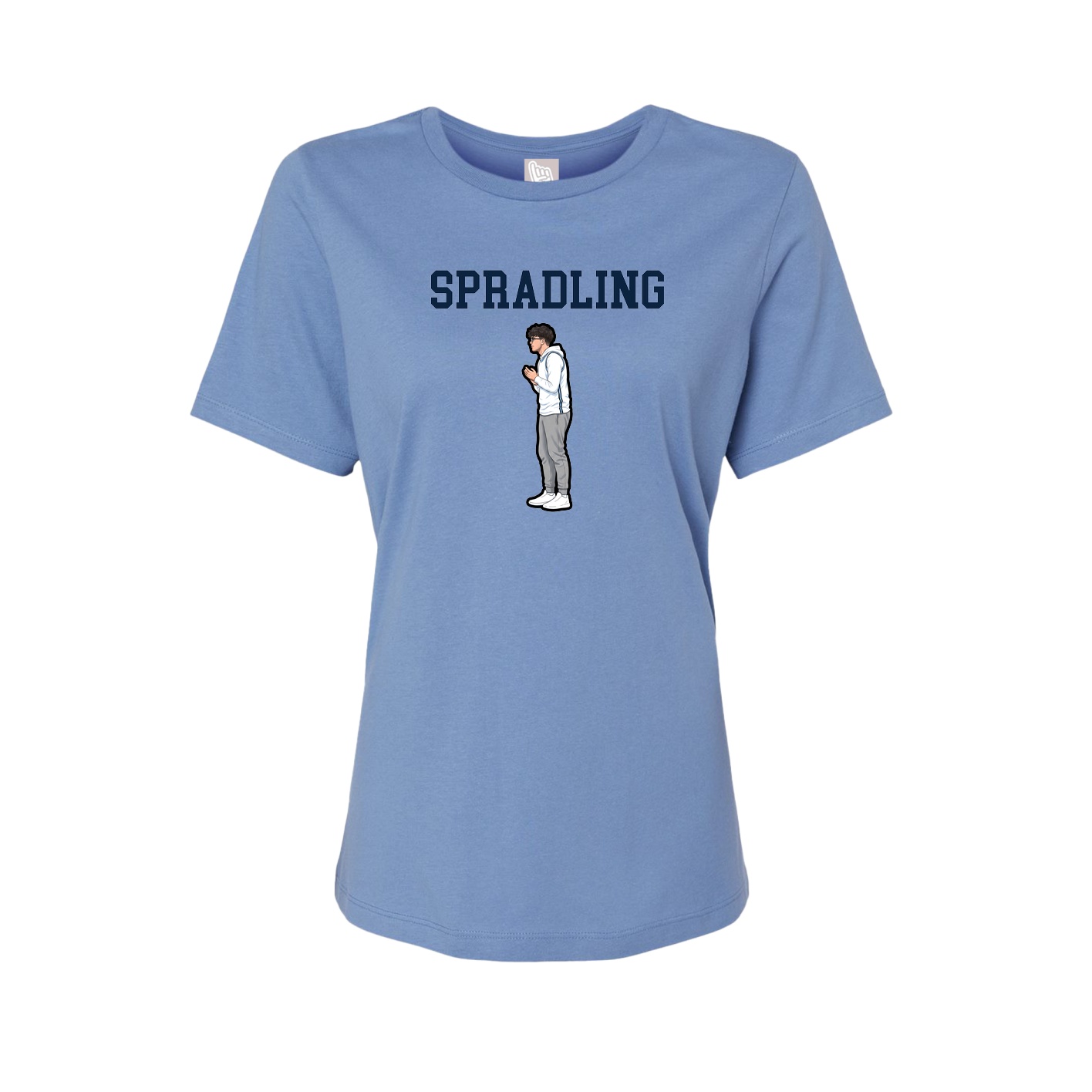 Womens Tee — Shirsey in Powder Blue