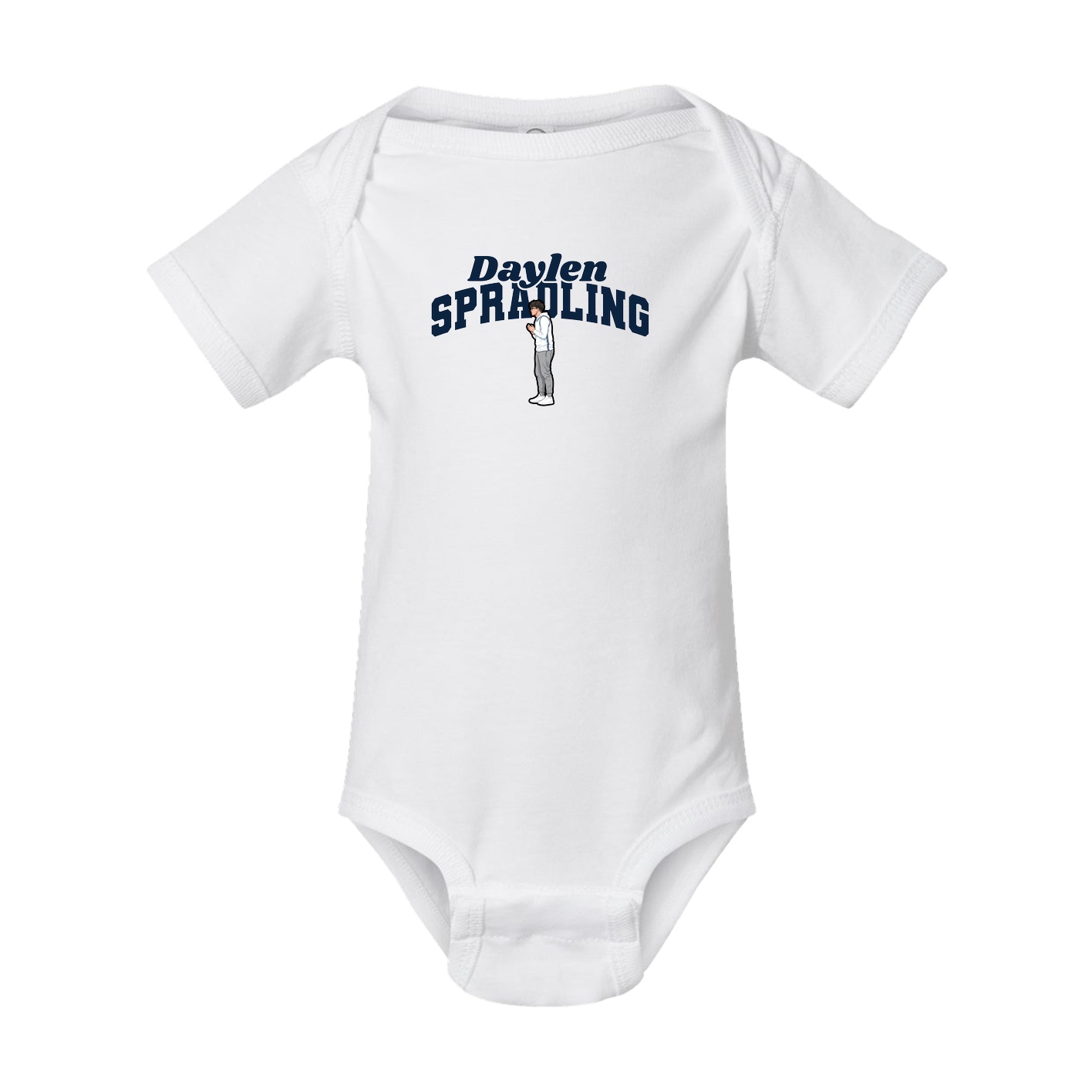 Baby Onesie — Signature Arch in White