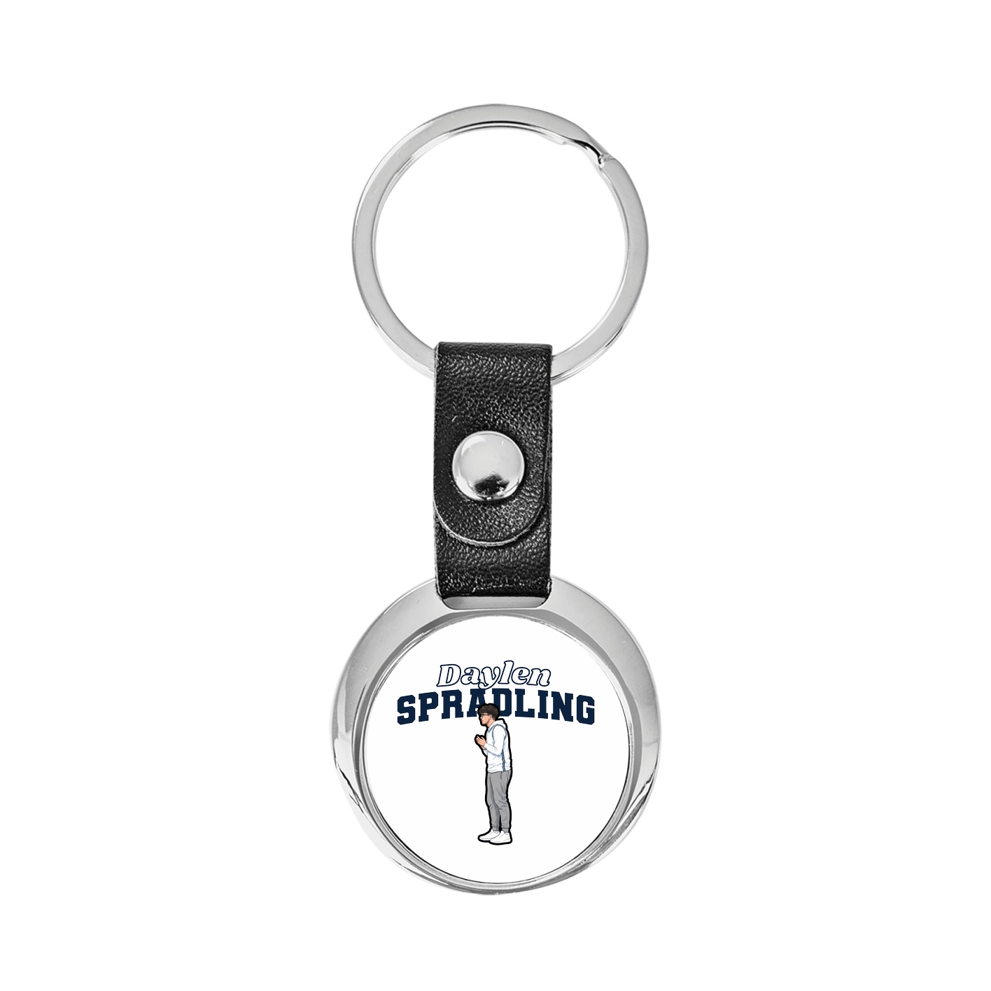 Key Chain — Name Arch in Classic