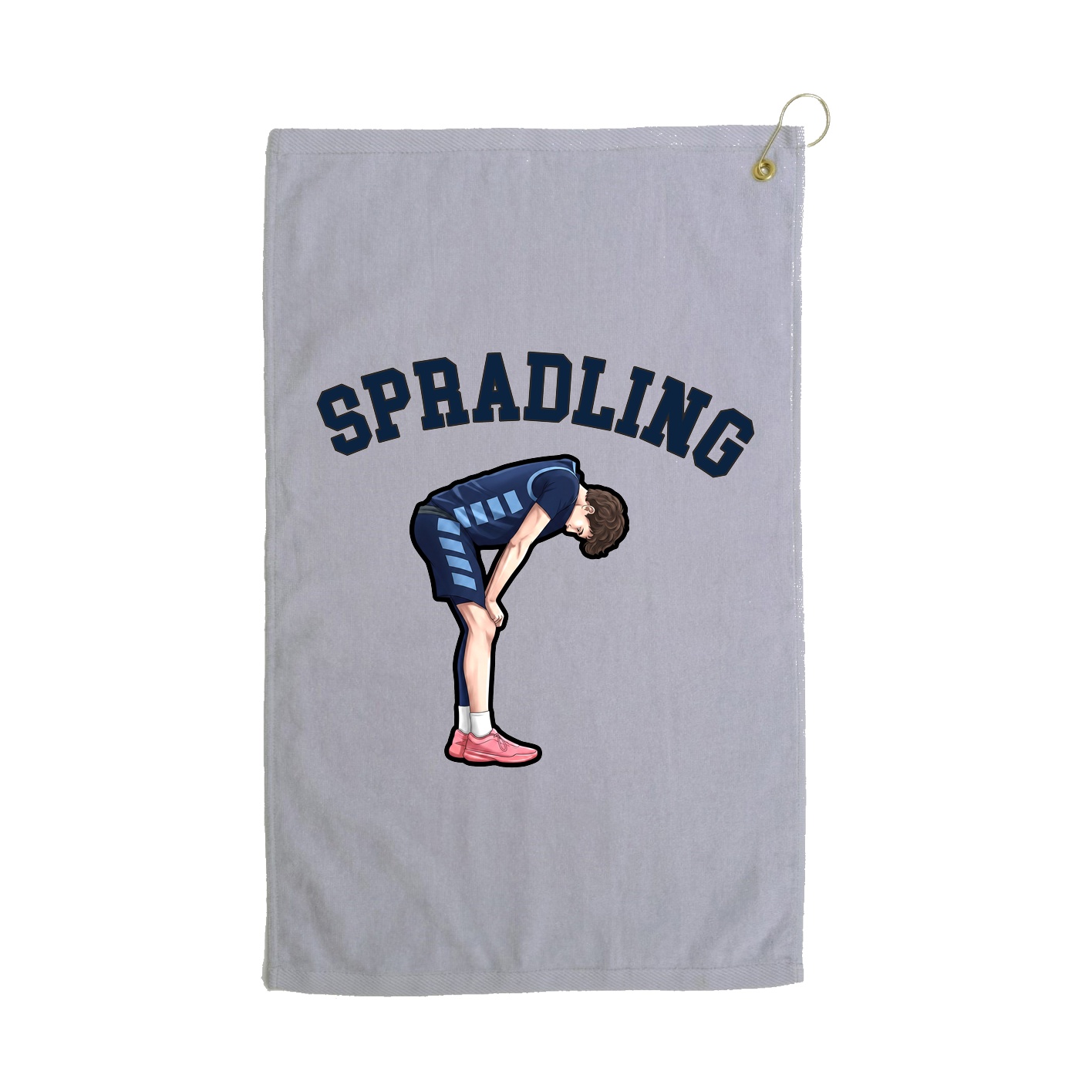 Golf Towel — Shirsey Arch in Grey