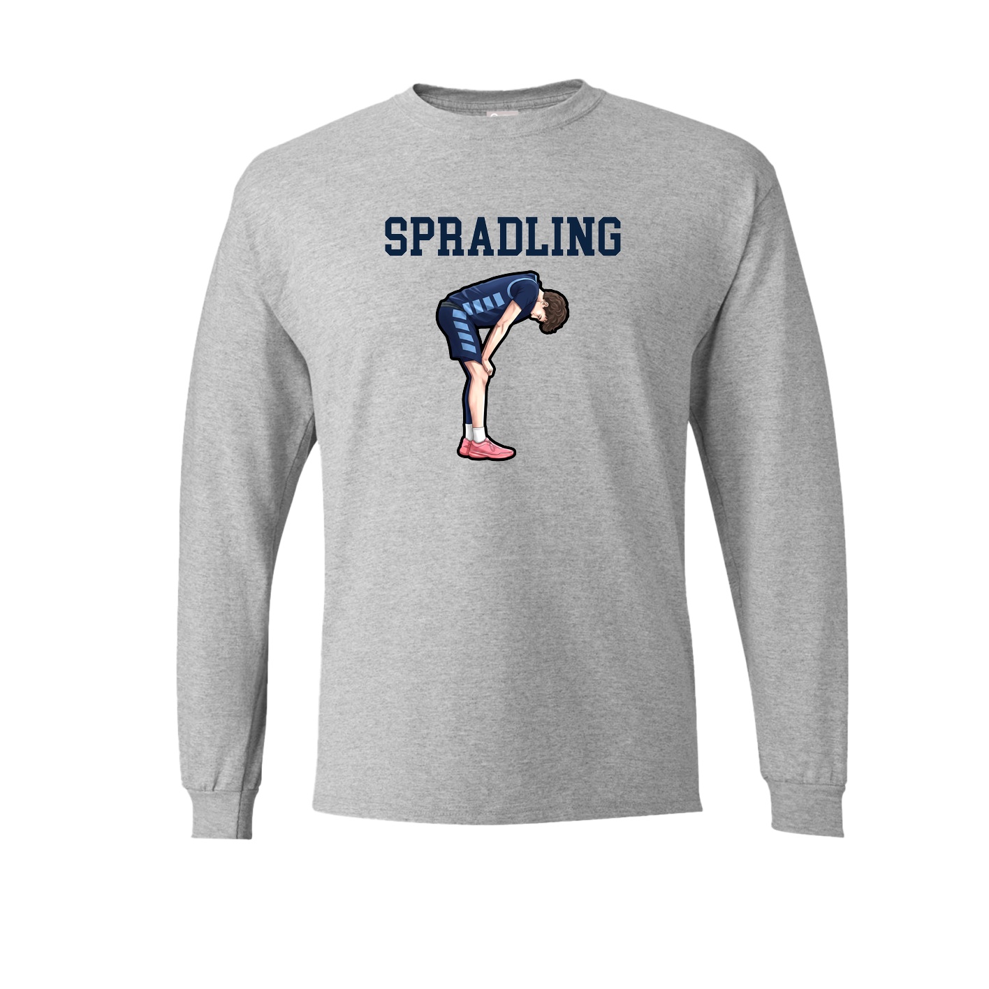 Long Sleeve Tee — Shirsey in Grey