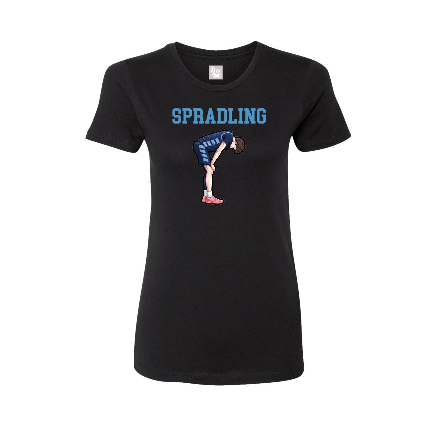 Fitted Women's Tee — Shirsey in Black