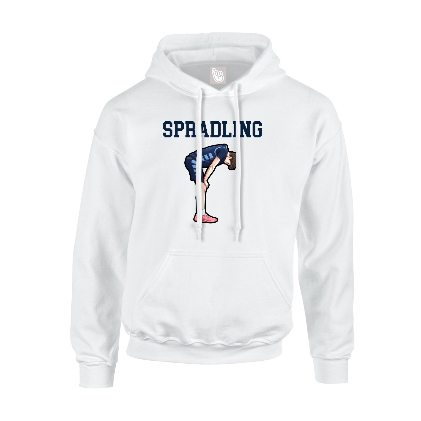 Hoodie — Shirsey in White