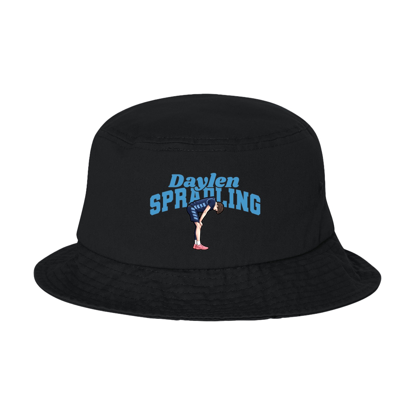 Bucket Cap — Signature Arch in Black
