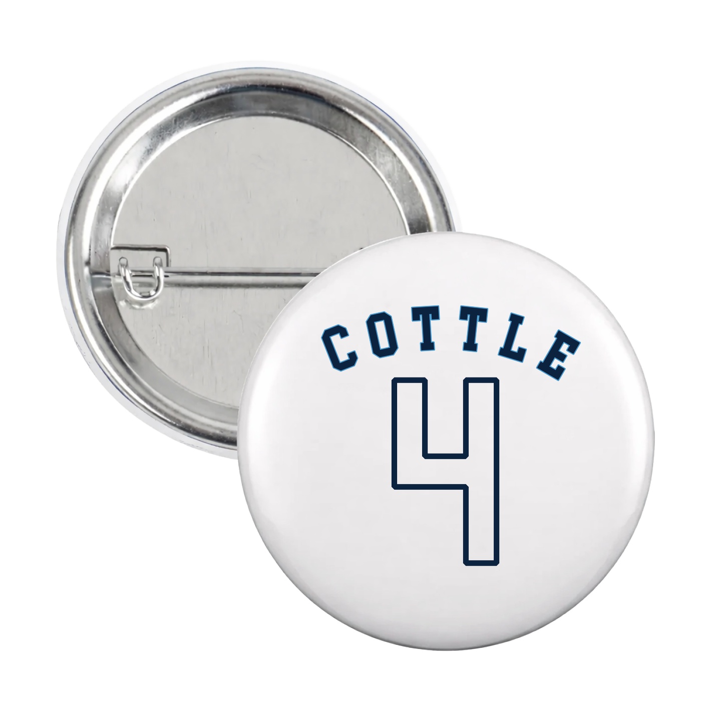 Game Day Button — Shirsey Arch in White