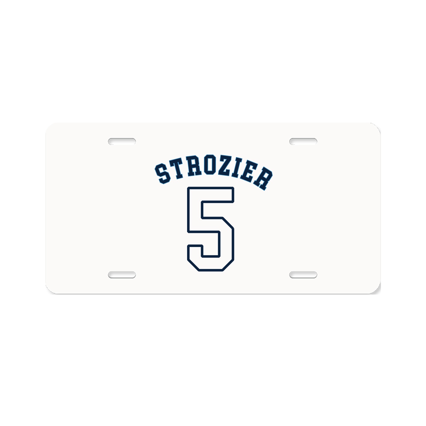 License Plate — Shirsey Arch in Classic