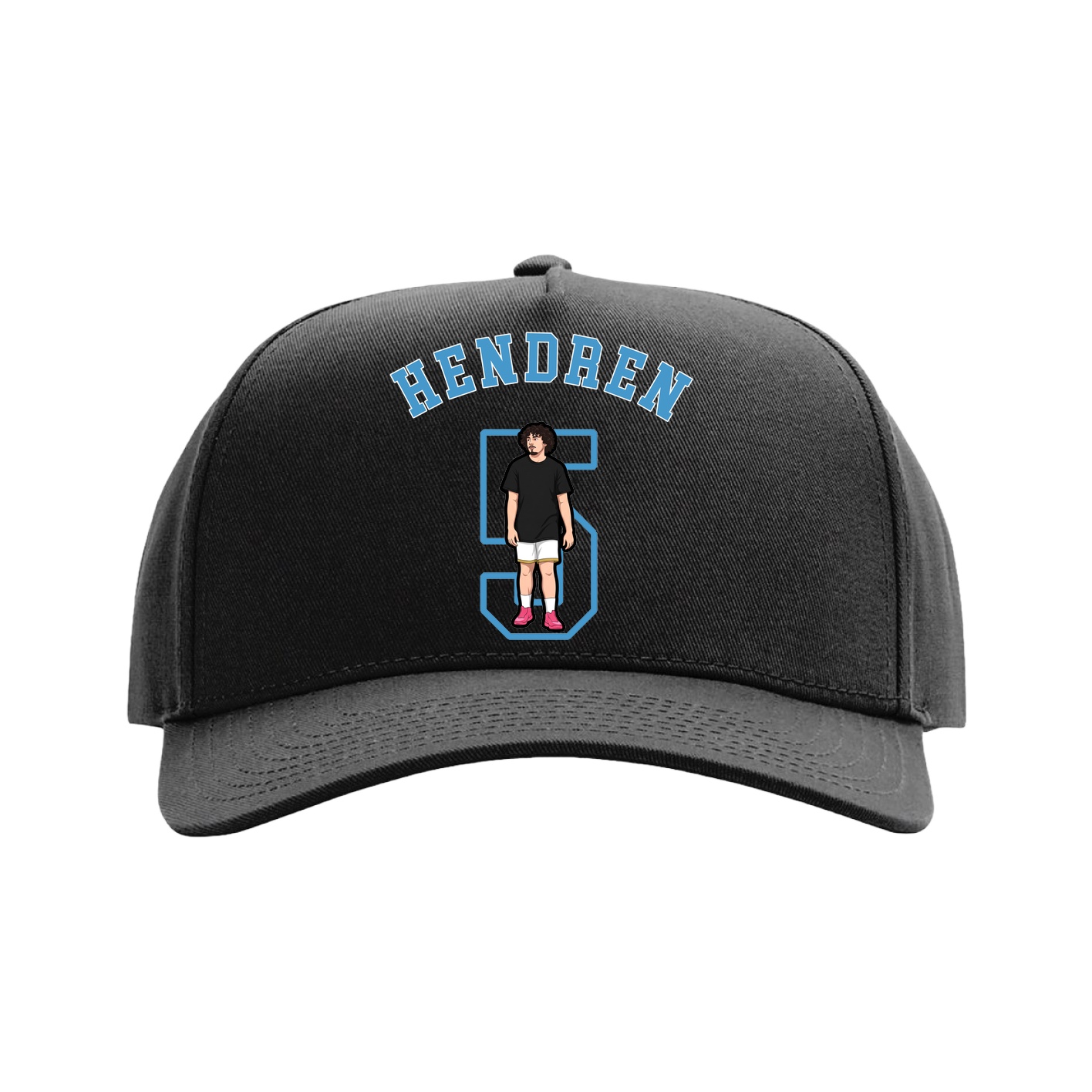 Full Fabric Five-Panel Champ Cap