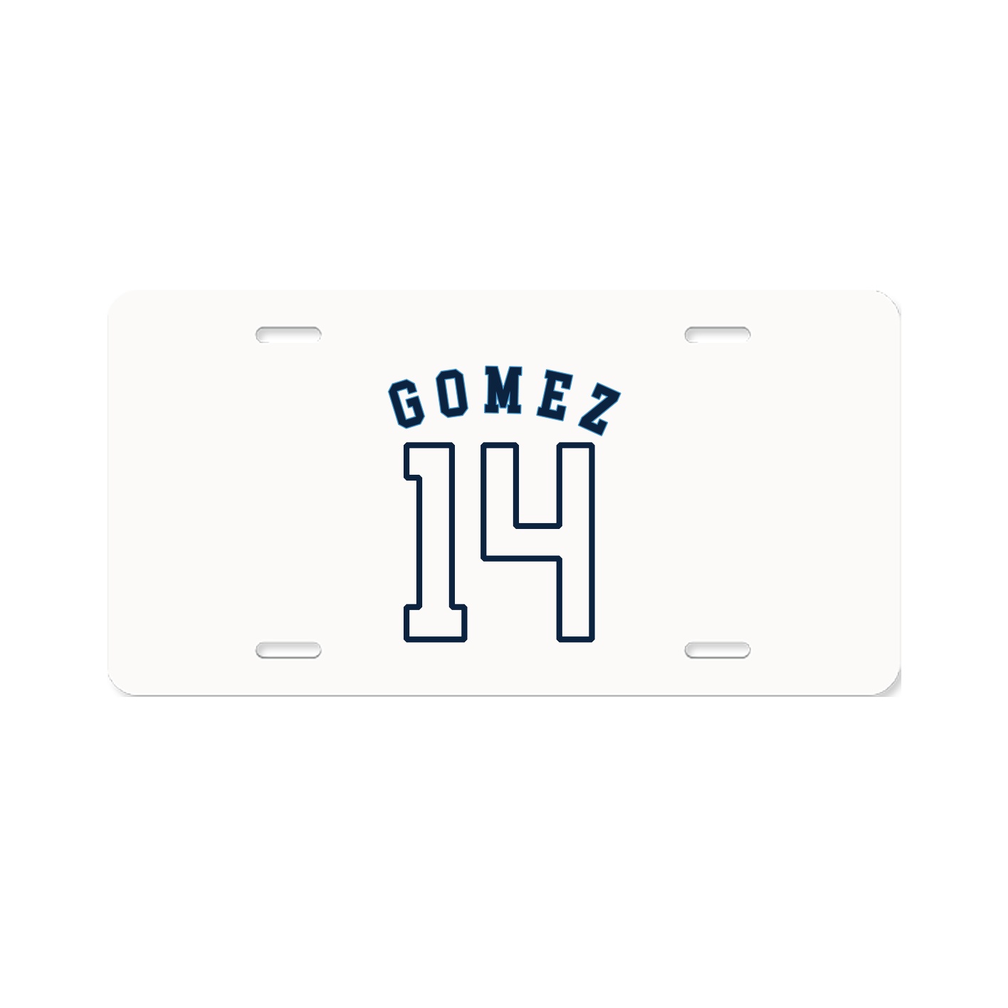 License Plate — Shirsey Arch in Classic