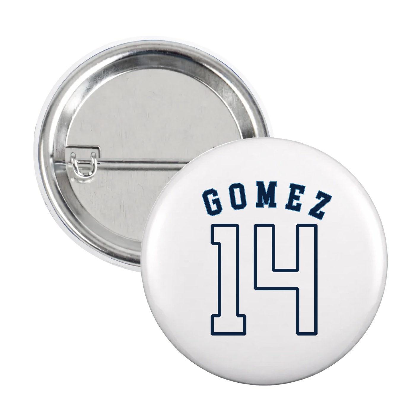 Game Day Button — Shirsey Arch in White