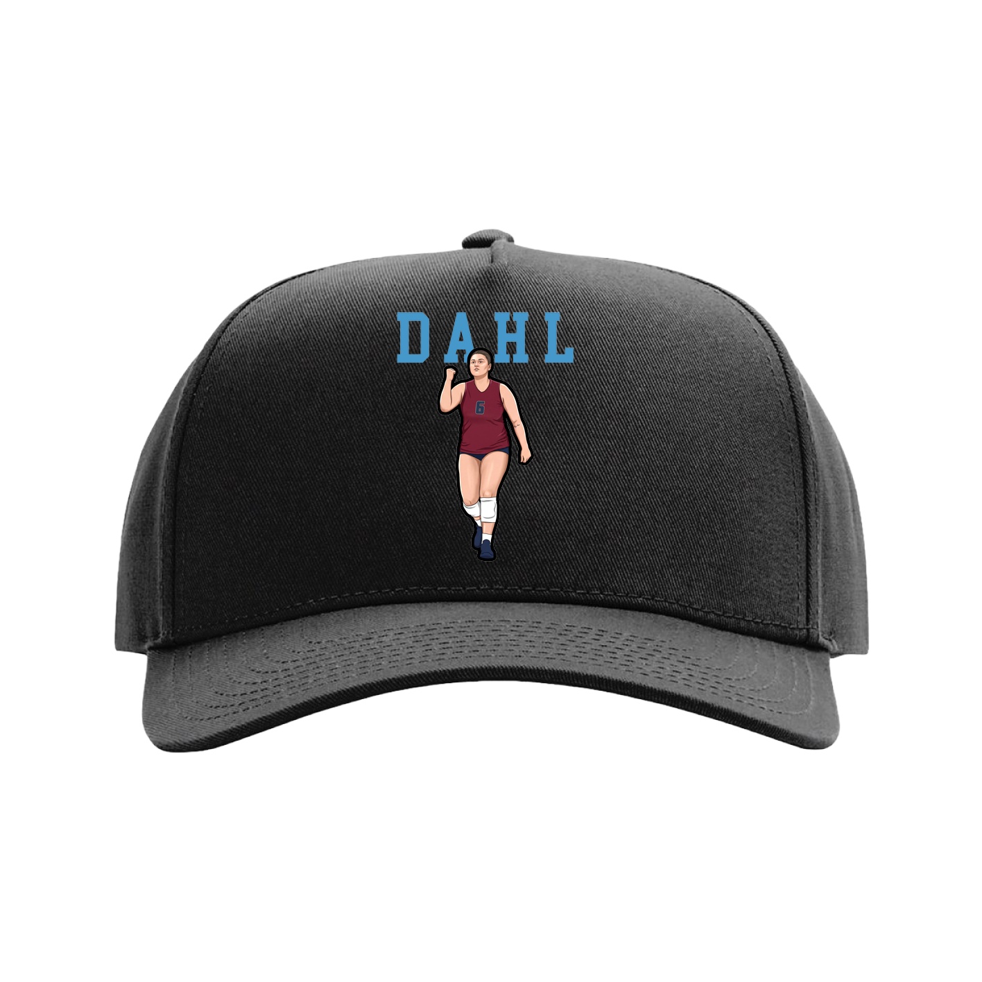 Full Fabric Five-Panel Champ Cap