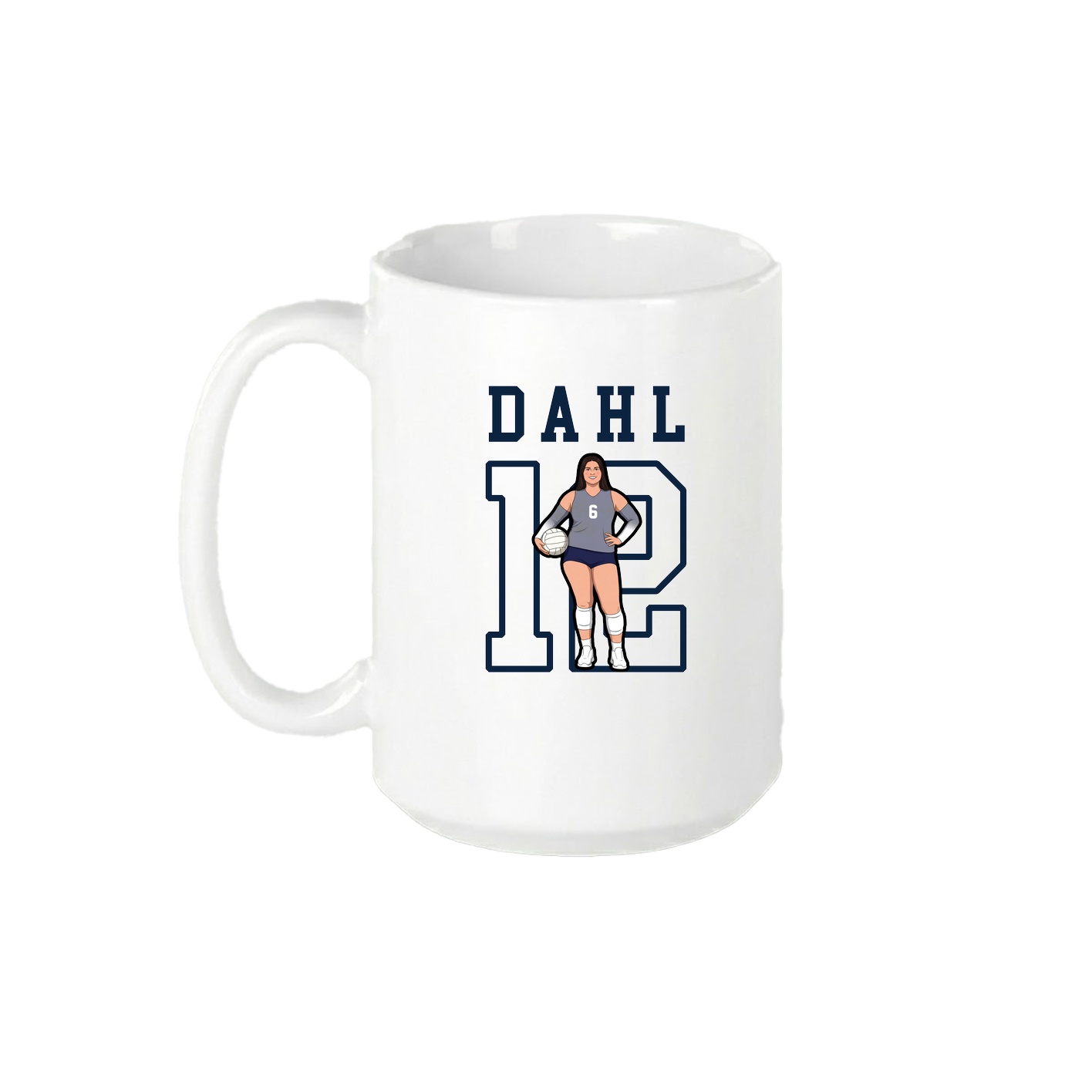 15oz Coffee Mug — Shirsey in White