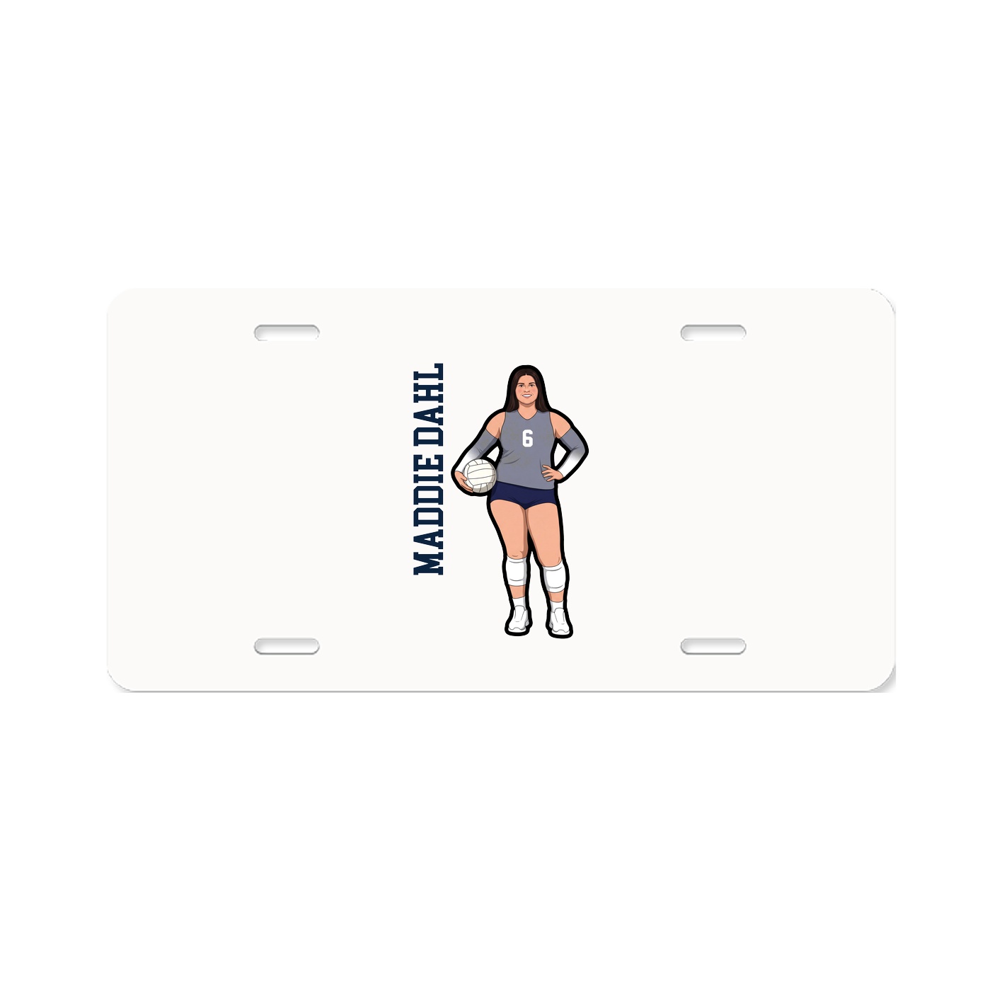 Aluminum License Plate