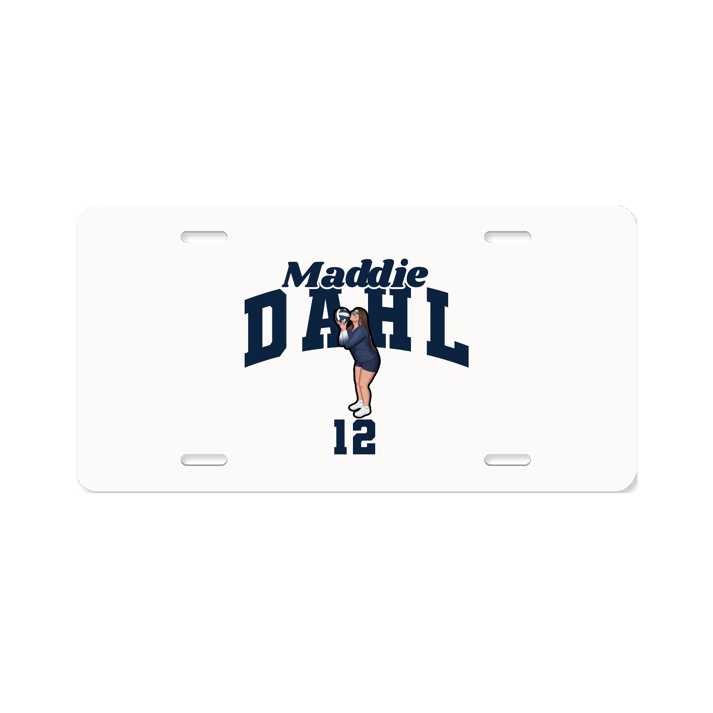 License Plate — Signature Arch in Classic