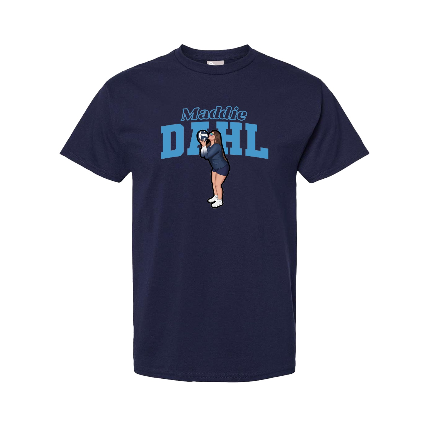 Tee — Name Arch in Navy