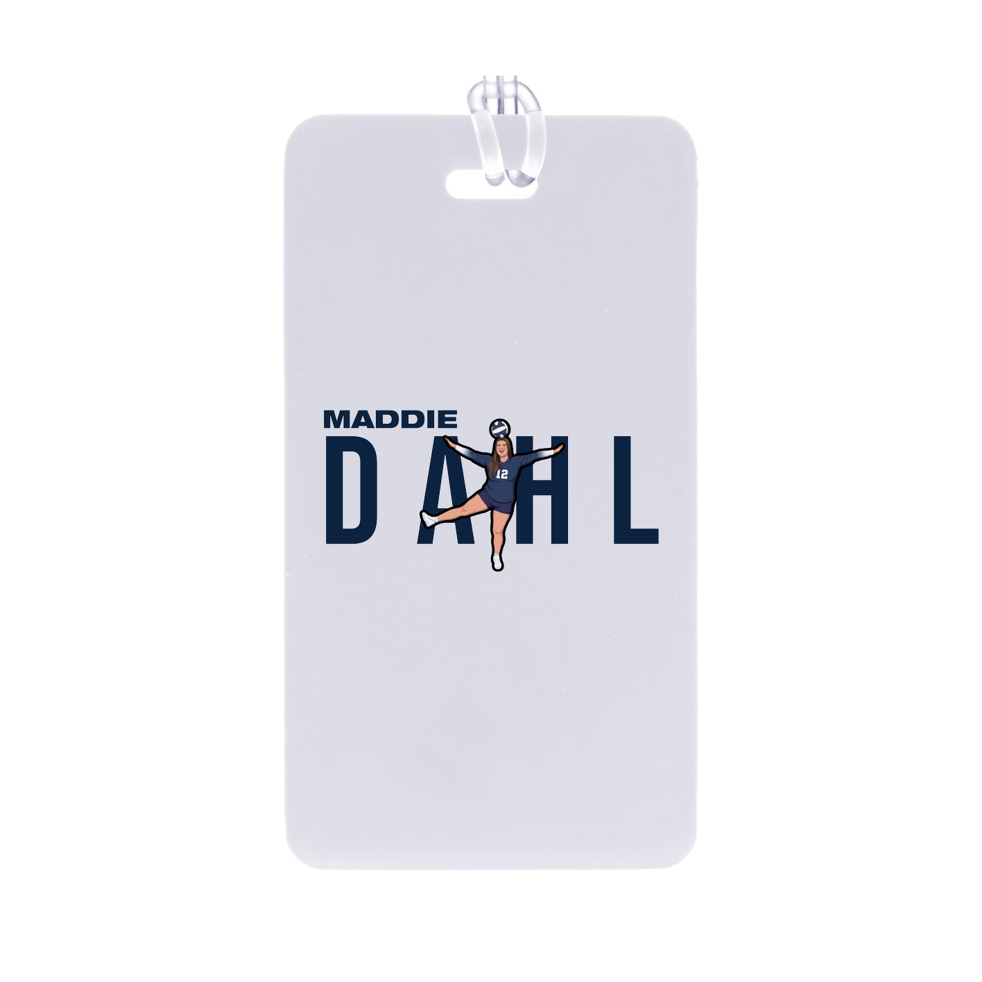 Bag Tag — Player Name in Classic