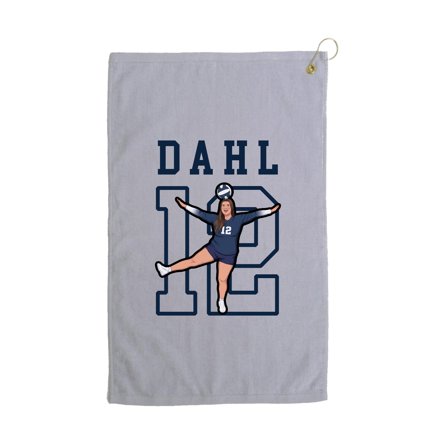 Golf Towel — Shirsey in Grey