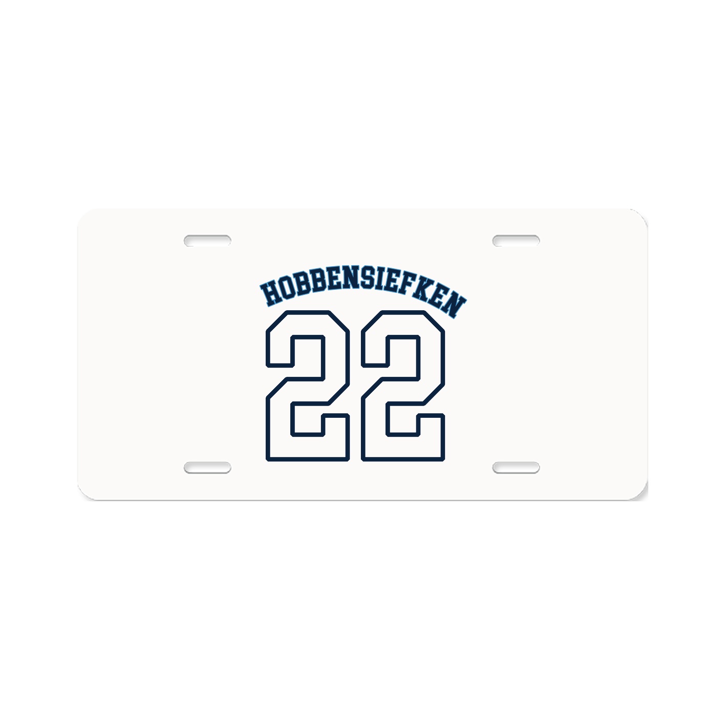 License Plate — Shirsey Arch in Classic