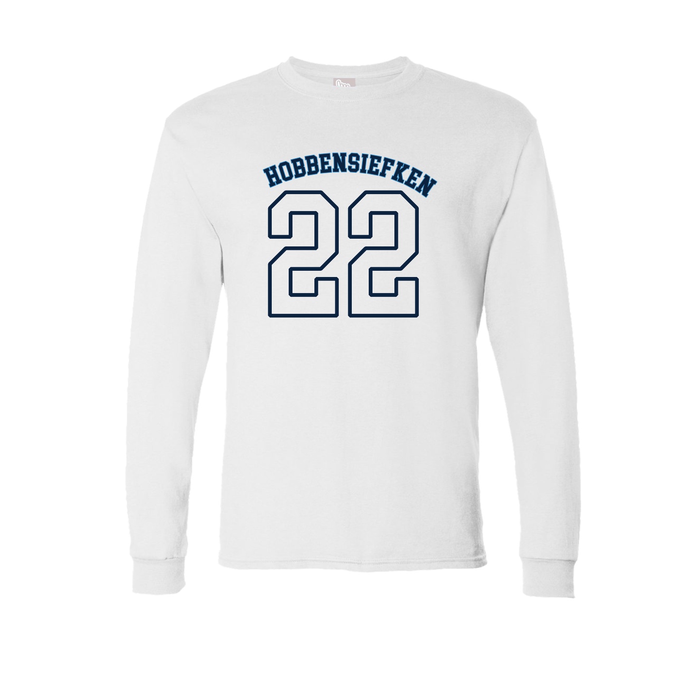 Long Sleeve Tee — Shirsey Arch in White