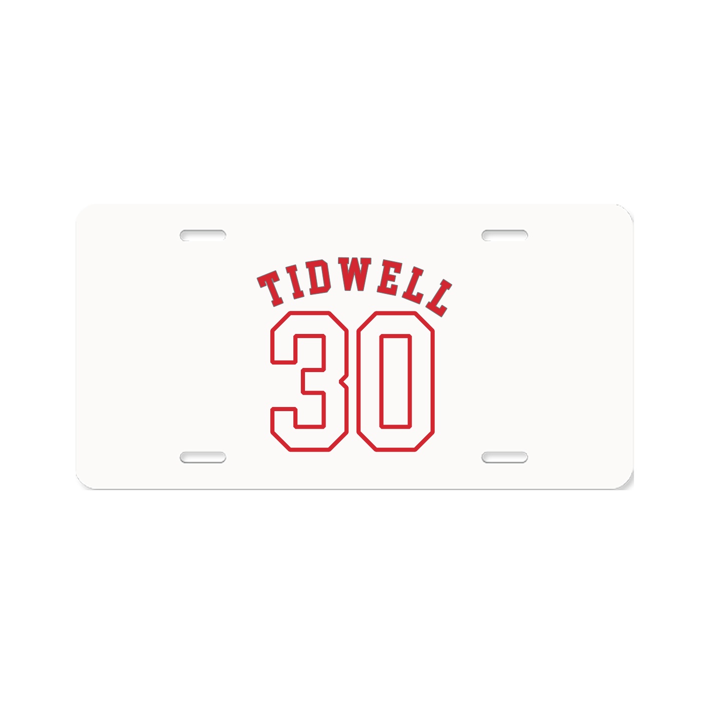 License Plate — Shirsey Arch in Classic