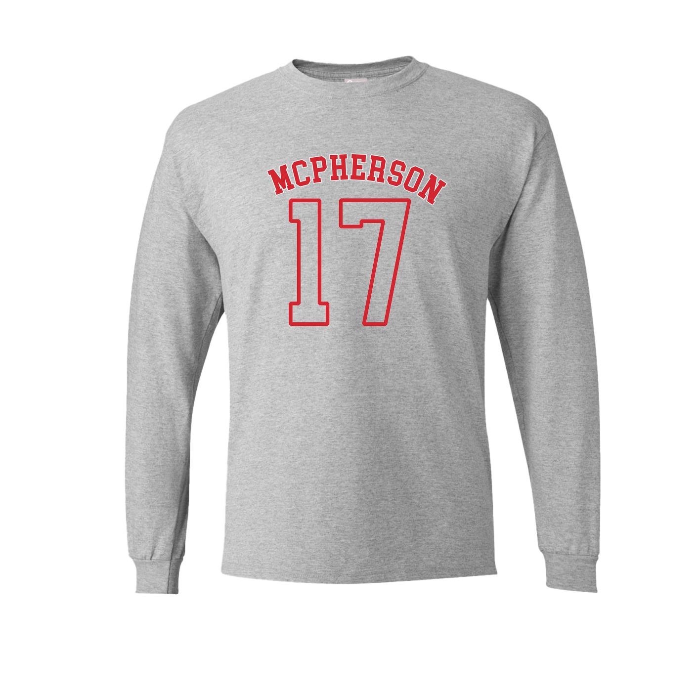 Long Sleeve Tee — Shirsey Arch in Grey