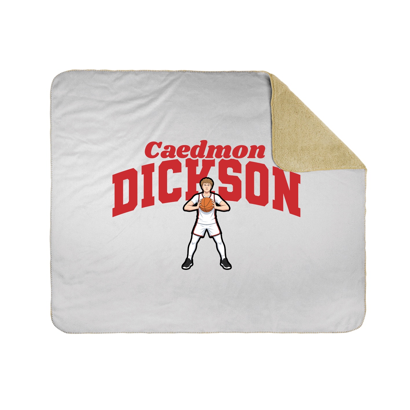 Throw Blanket — Signature Arch in White