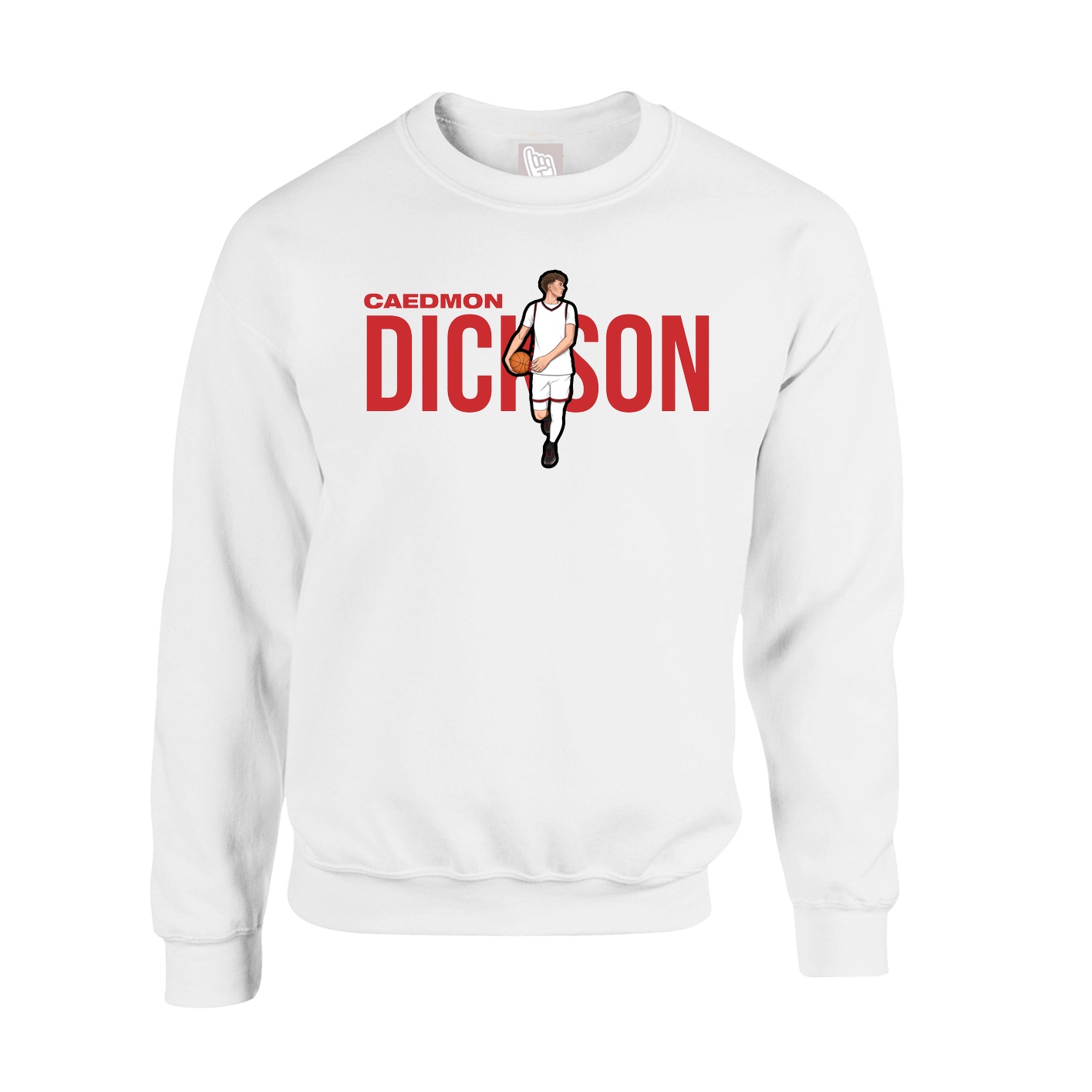 Fleece Crew — Player Name in White