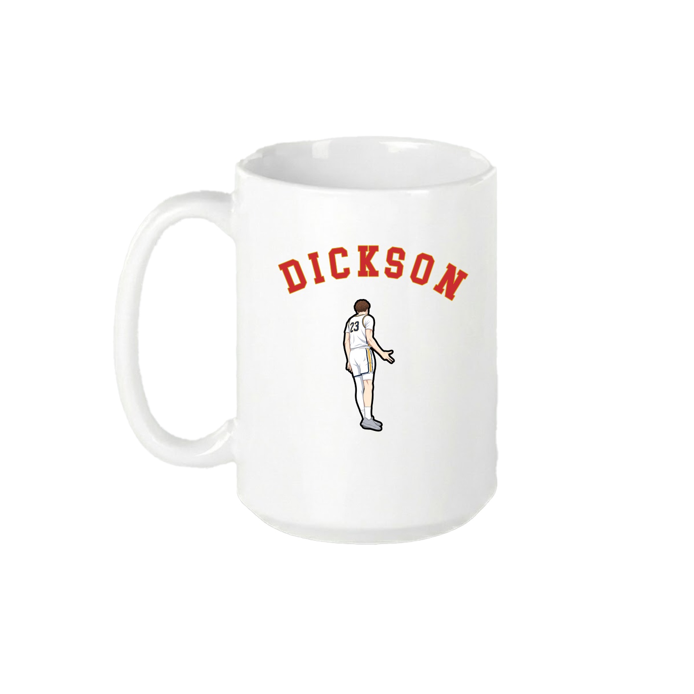 15oz Coffee Mug — Shirsey Arch in White