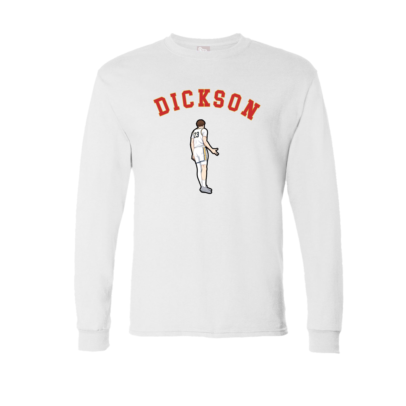 Long Sleeve Tee — Shirsey Arch in White