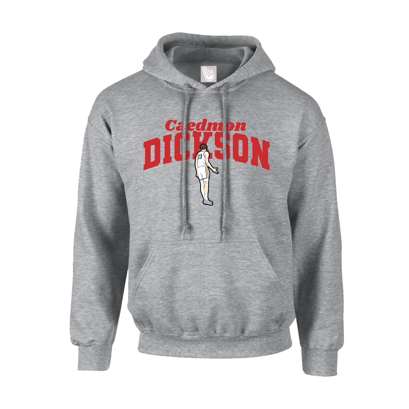 Hoodie — Signature Arch in Grey