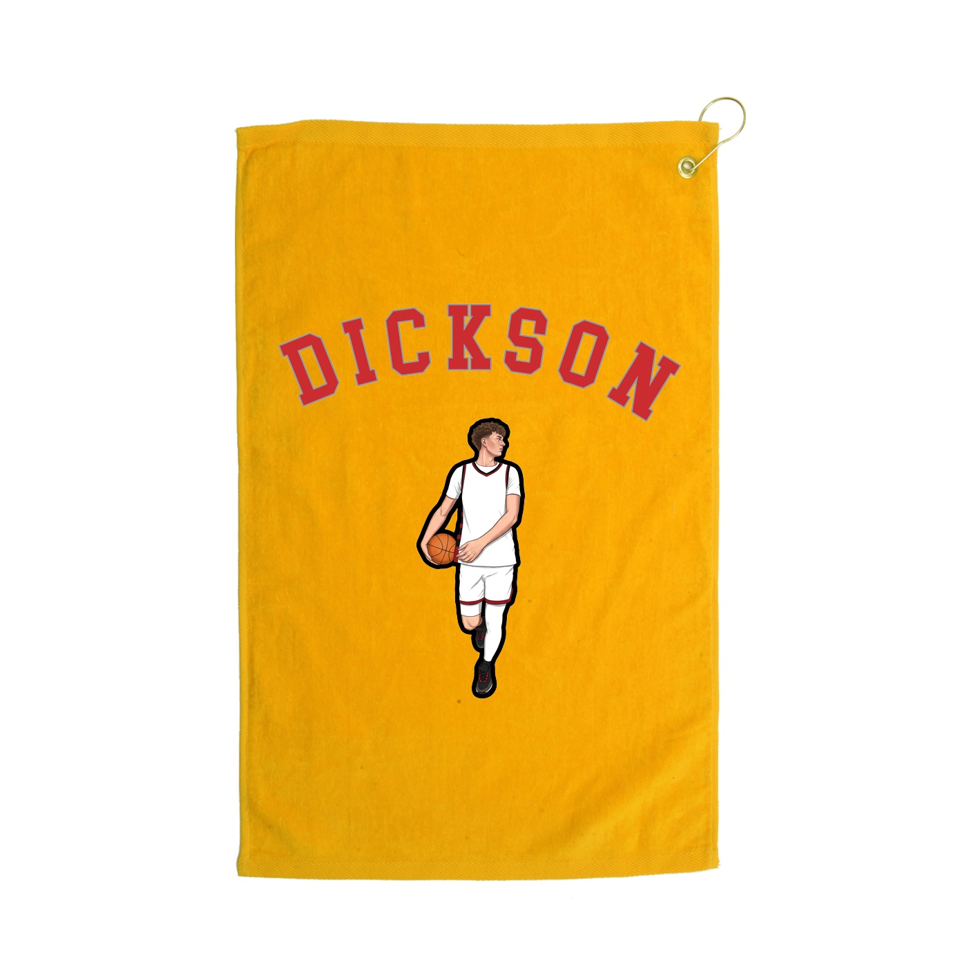 Golf Towel — Shirsey Arch in Gold