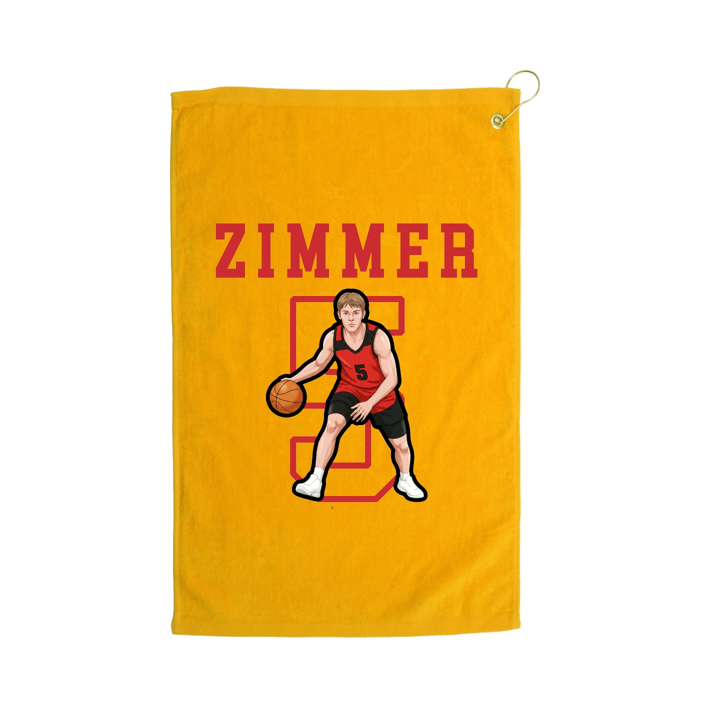 Golf Towel — Shirsey in Gold
