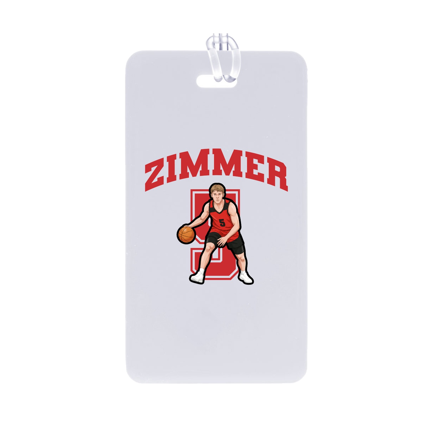 Bag Tag — Number in Classic
