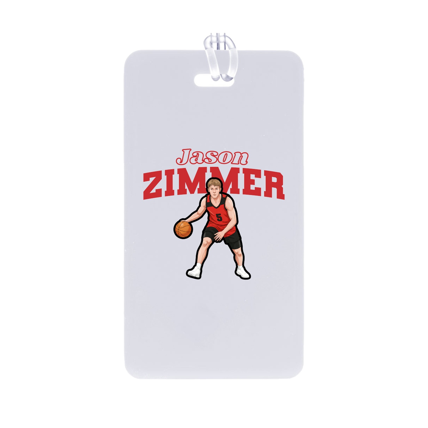 Bag Tag — Name Arch in Classic