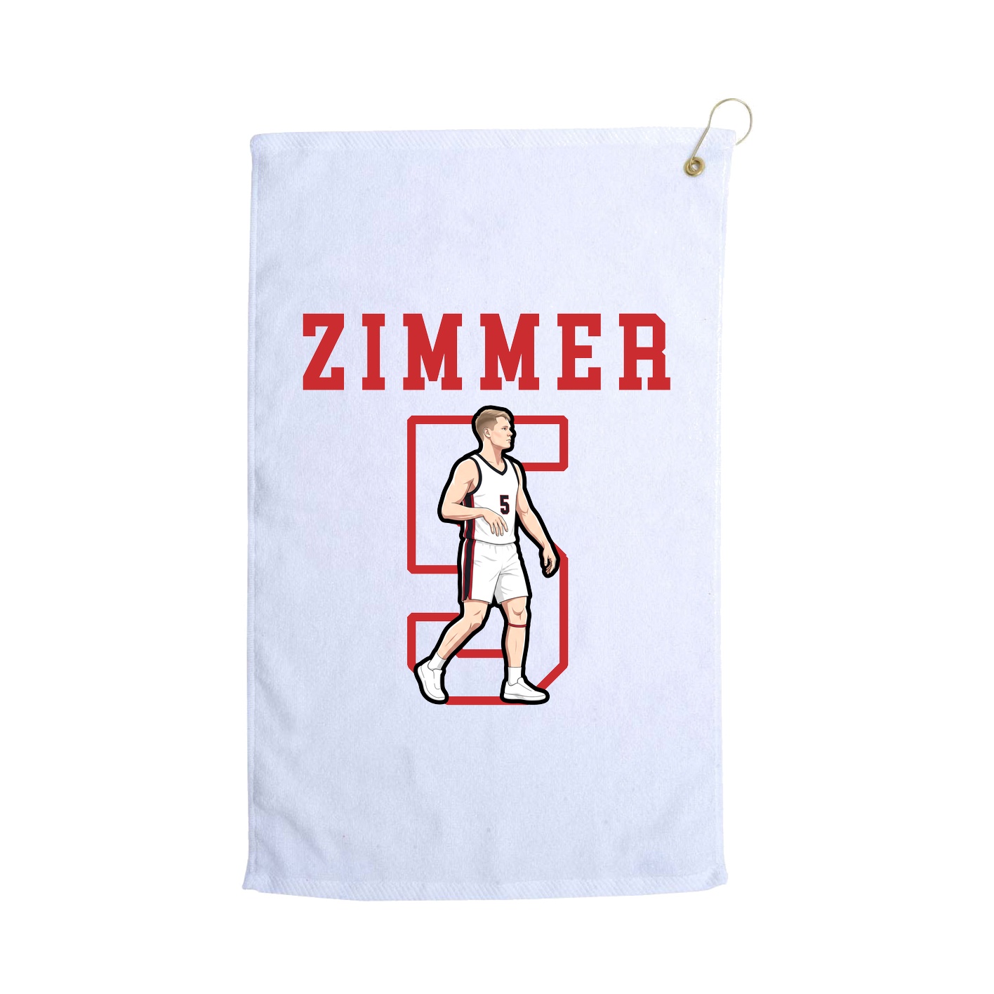 Golf Towel — Shirsey in White