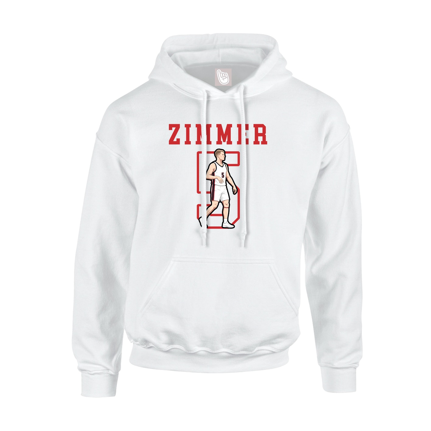 Youth Hoodie — Shirsey in White