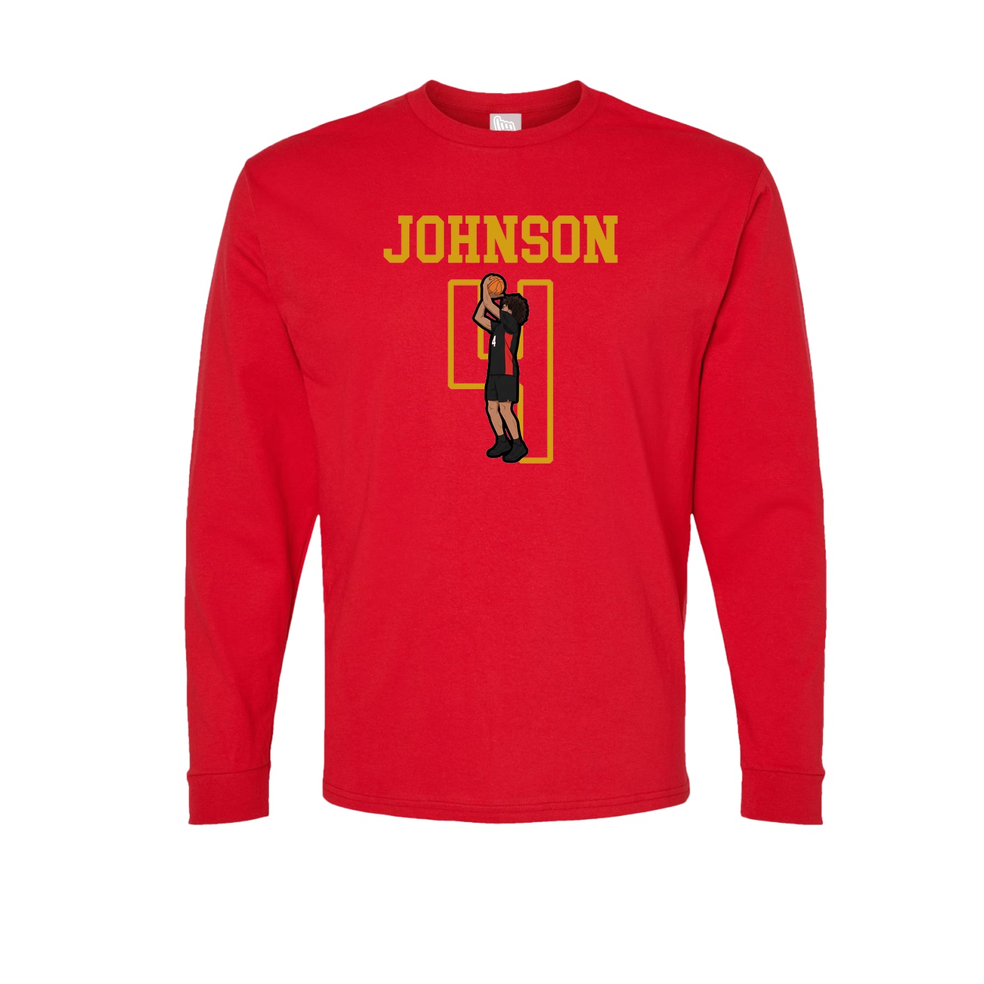 Long Sleeve Tee — Shirsey in Red