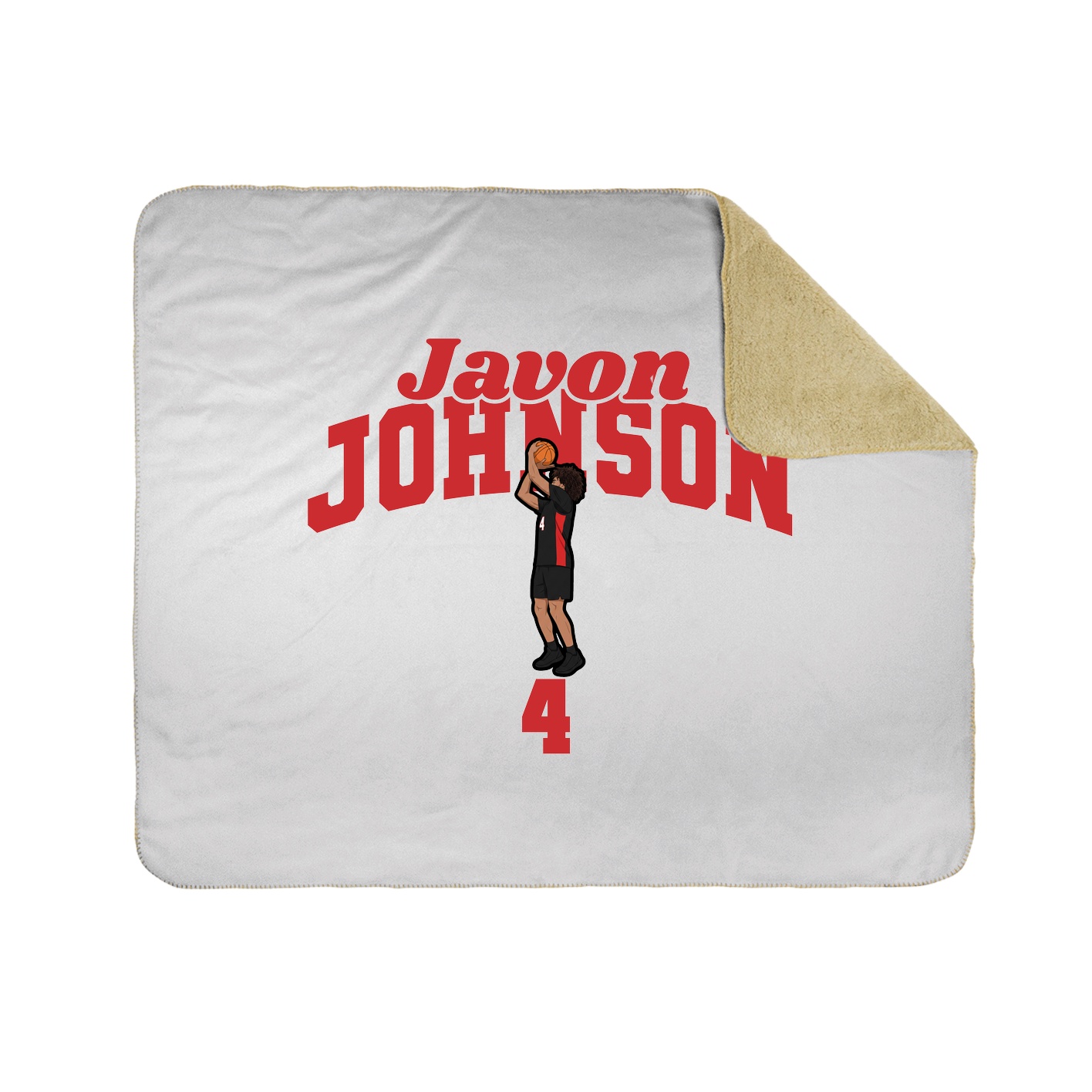 Throw Blanket — Signature Arch in White