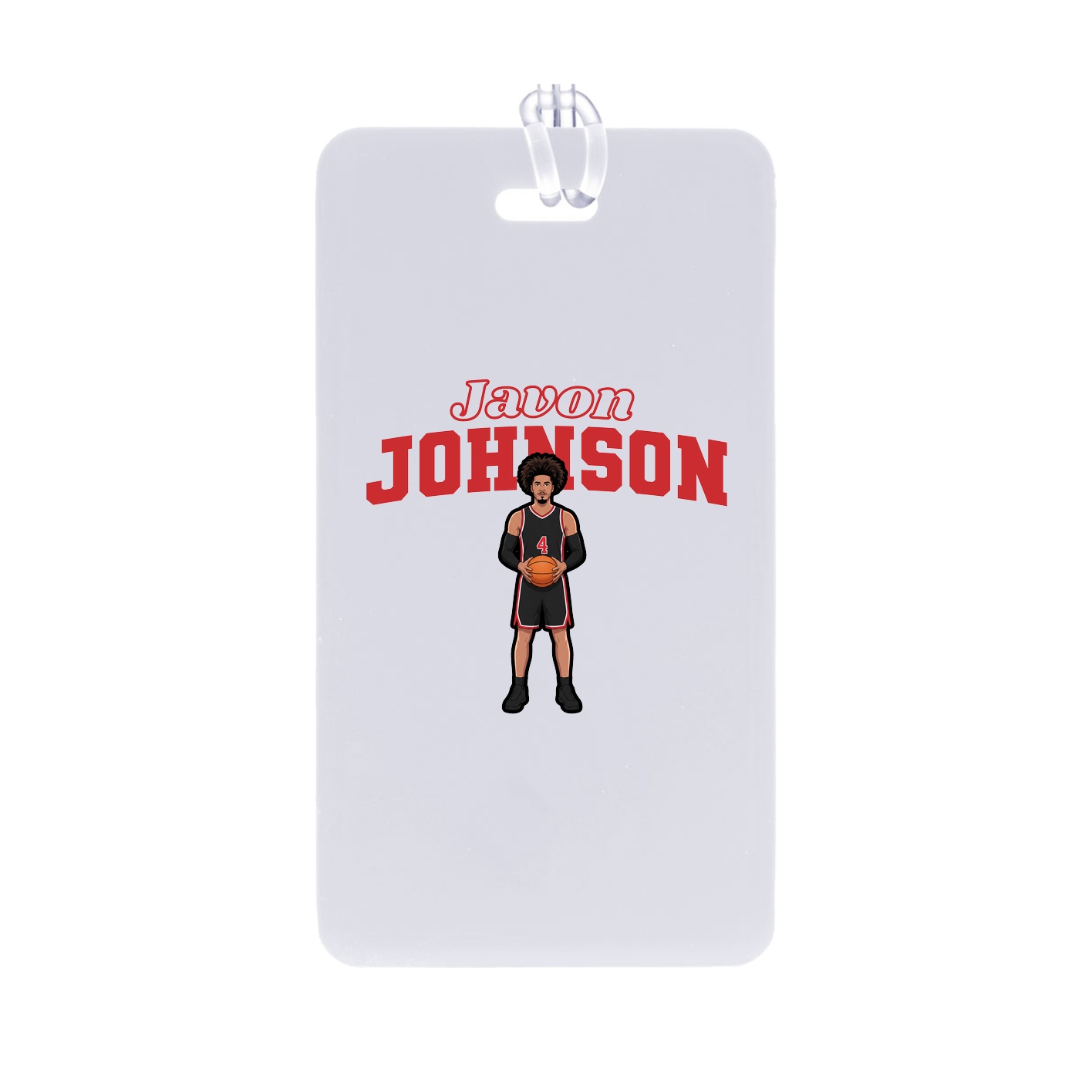 Bag Tag — Name Arch in Classic