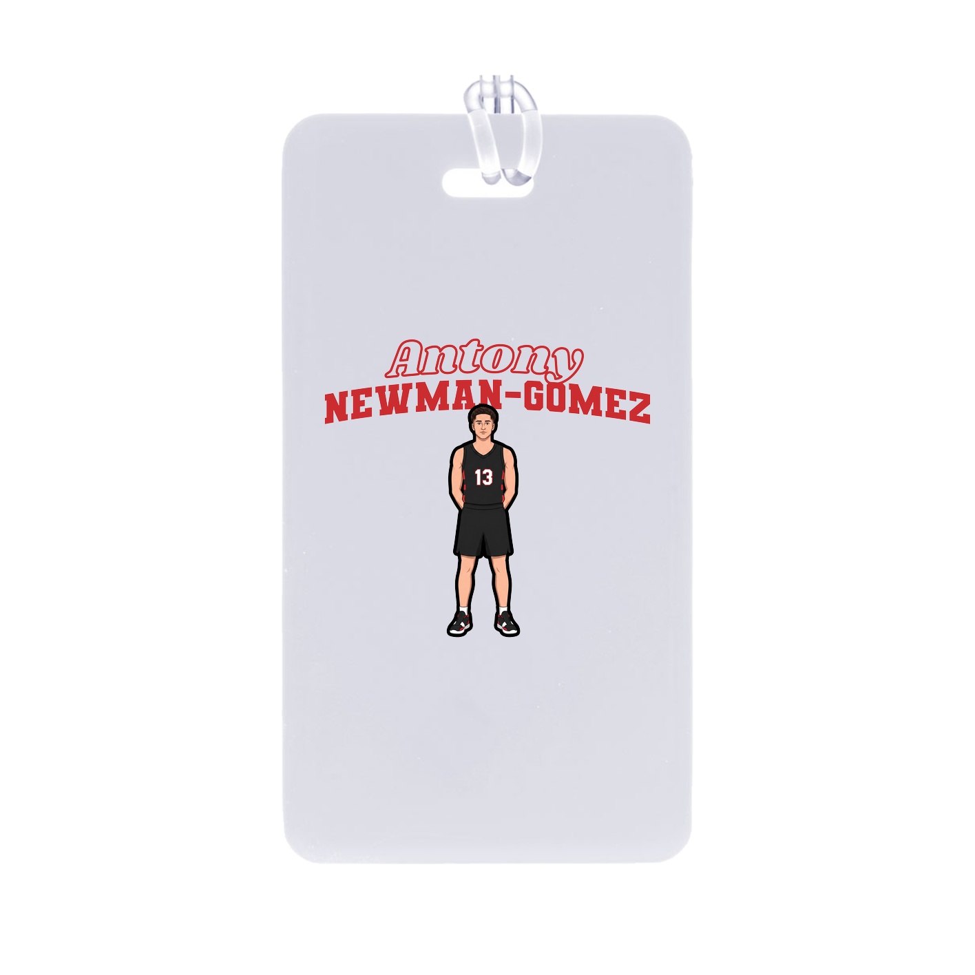 Bag Tag — Name Arch in Classic