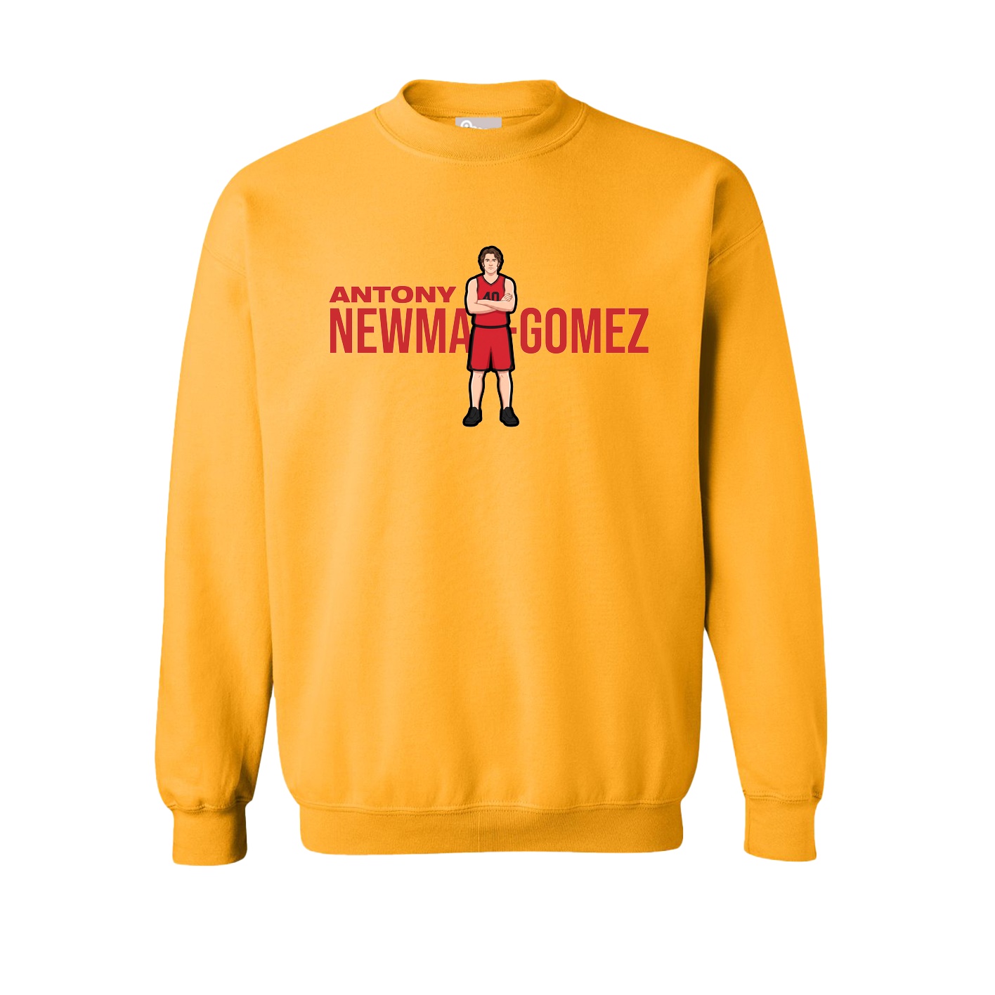Fleece Crew — Player Name in Gold