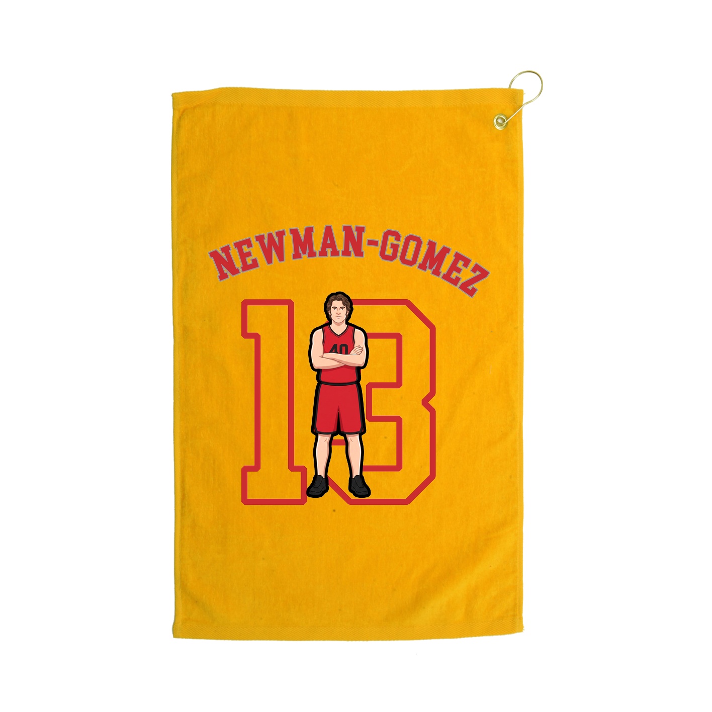 Golf Towel — Shirsey Arch in Gold