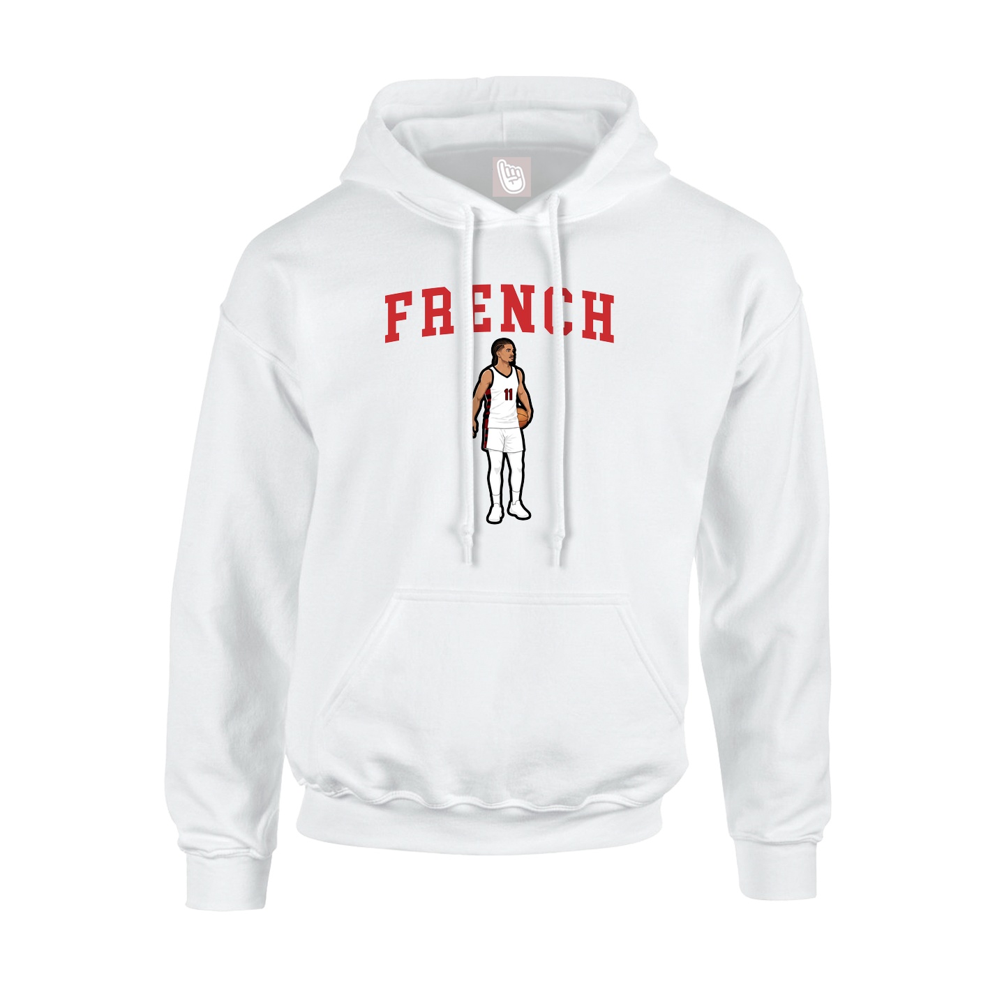 Youth Hoodie — Shirsey in White