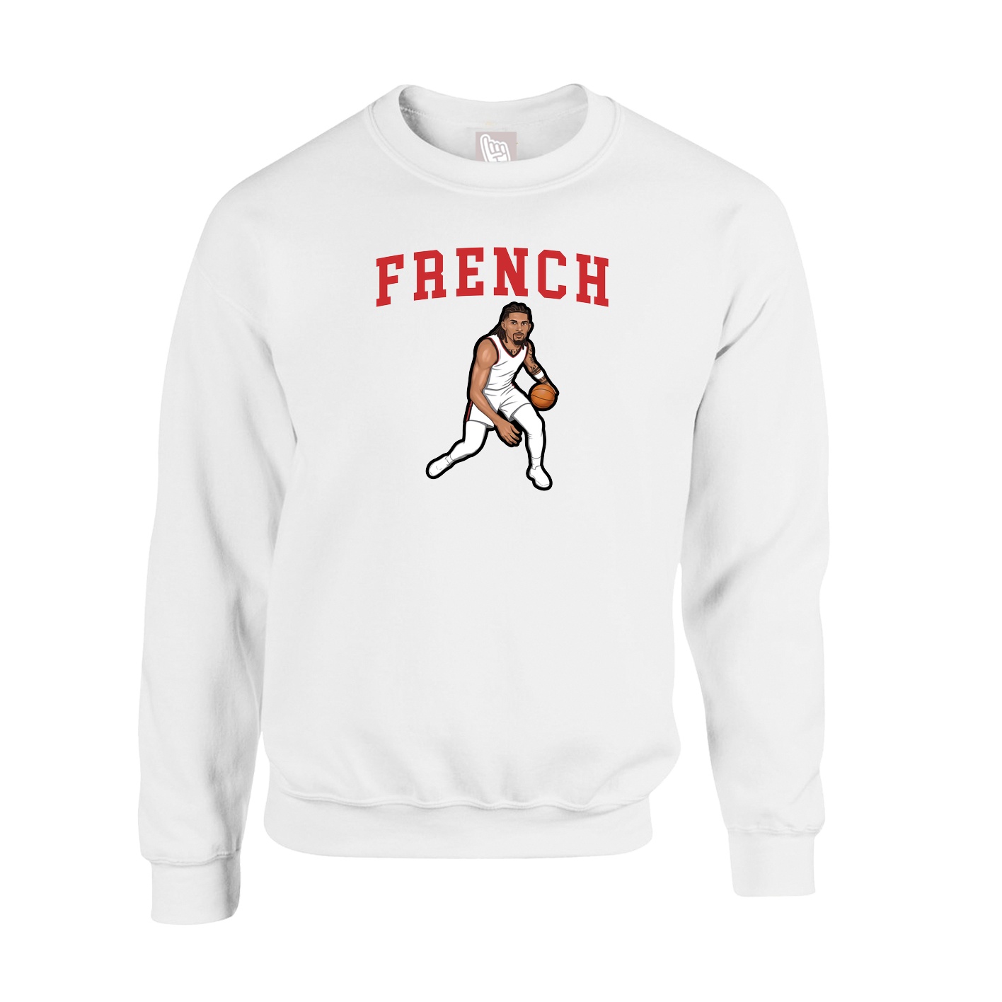 Fleece Crew — Shirsey in White