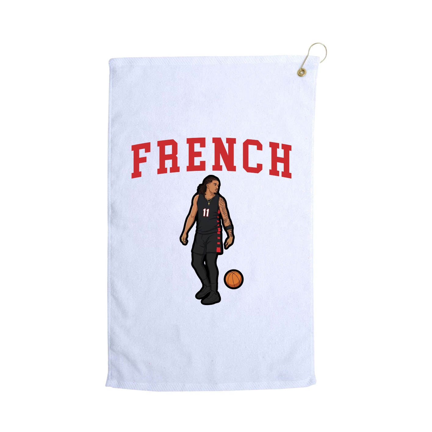 Golf Towel — Shirsey in White