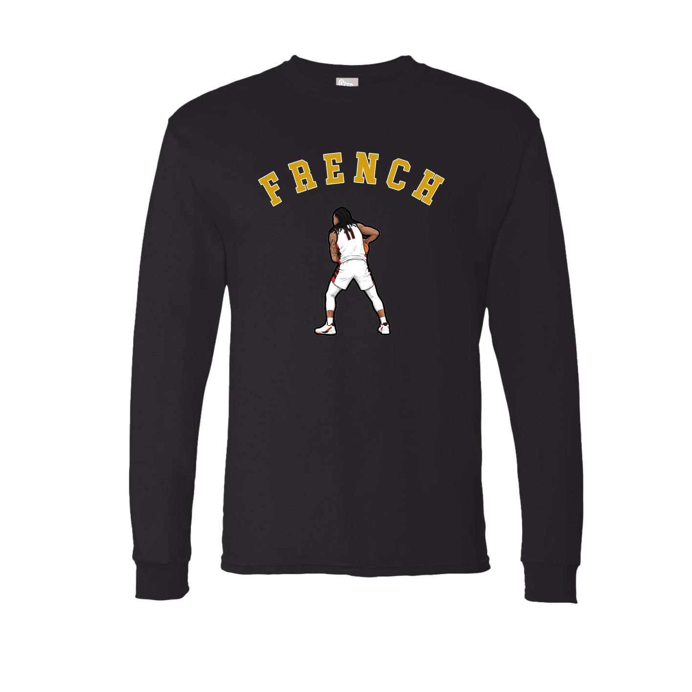 Long Sleeve Tee — Shirsey Arch in Black