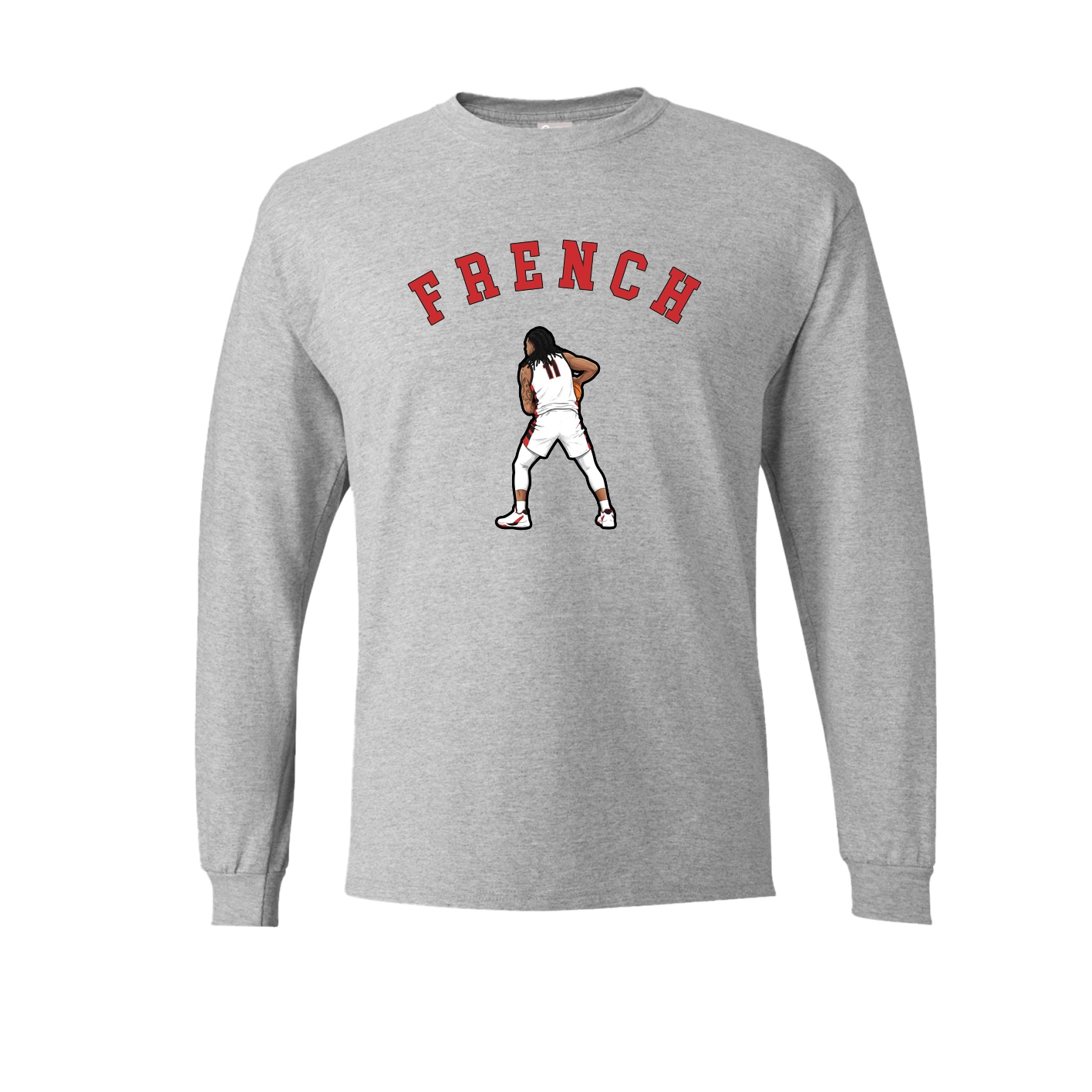 Long Sleeve Tee — Shirsey Arch in Grey
