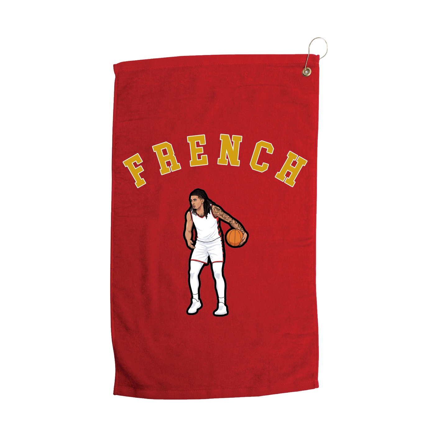 Golf Towel — Shirsey Arch in Red