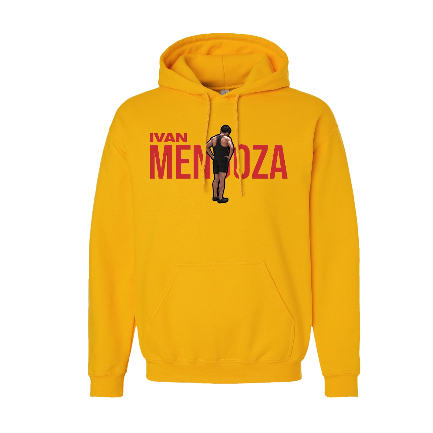 Youth Hoodie — Player Name in Gold