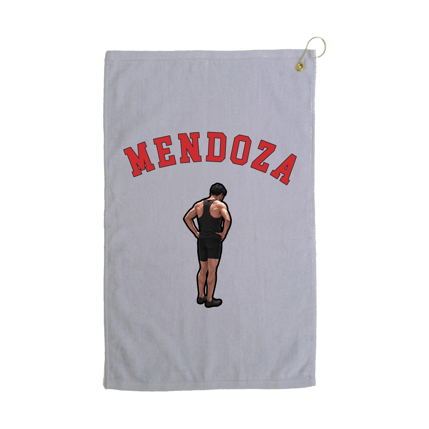 Golf Towel — Shirsey Arch in Grey