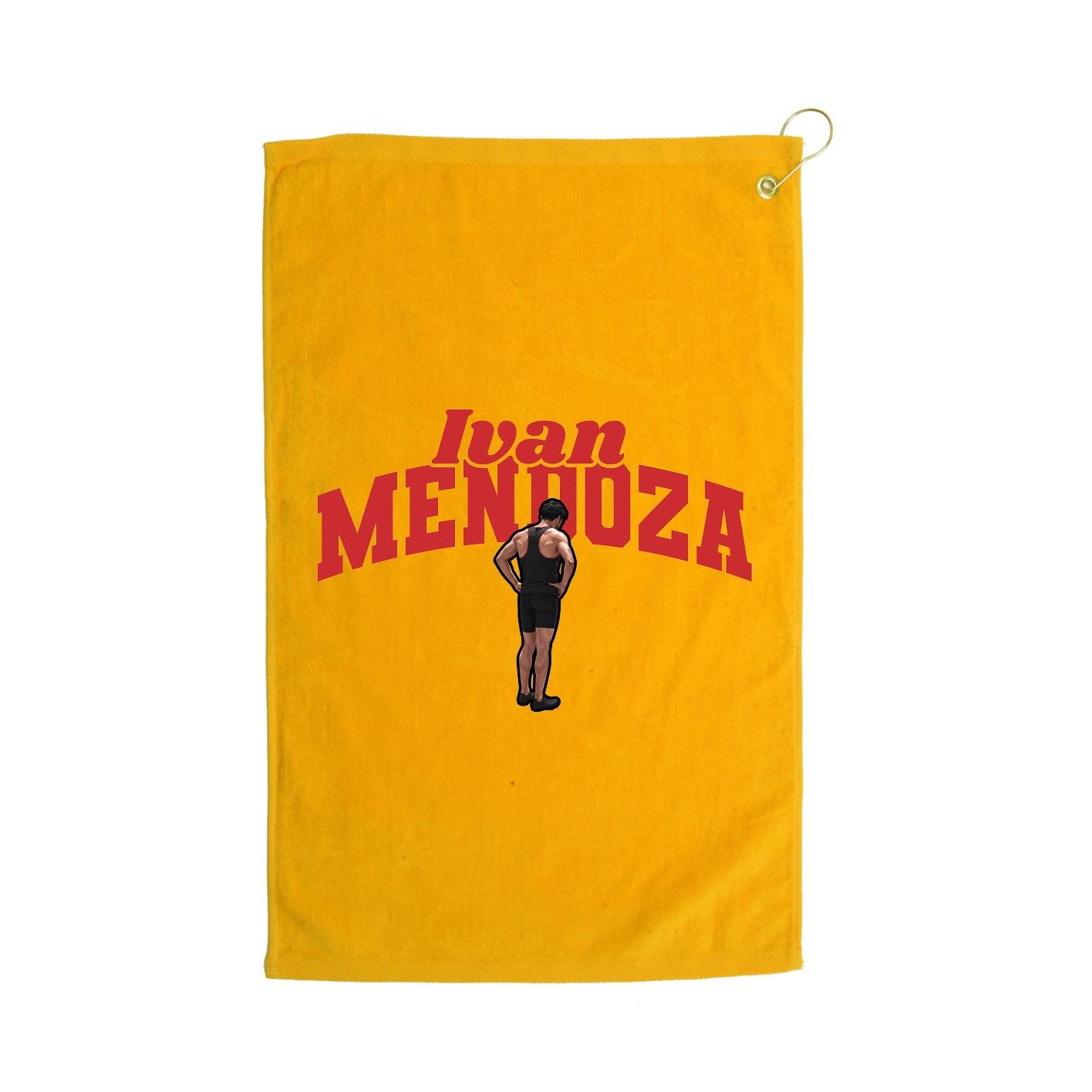 Golf Towel — Signature Arch in Gold